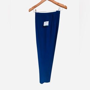 Ming Wang Royal Blue Knit Pant